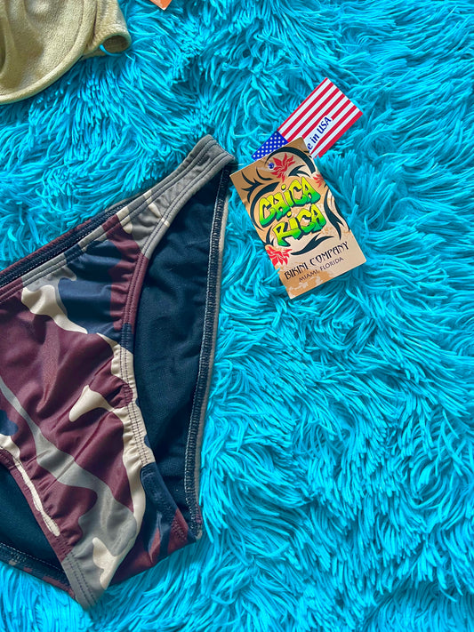 Deadstock Camouflage bikini