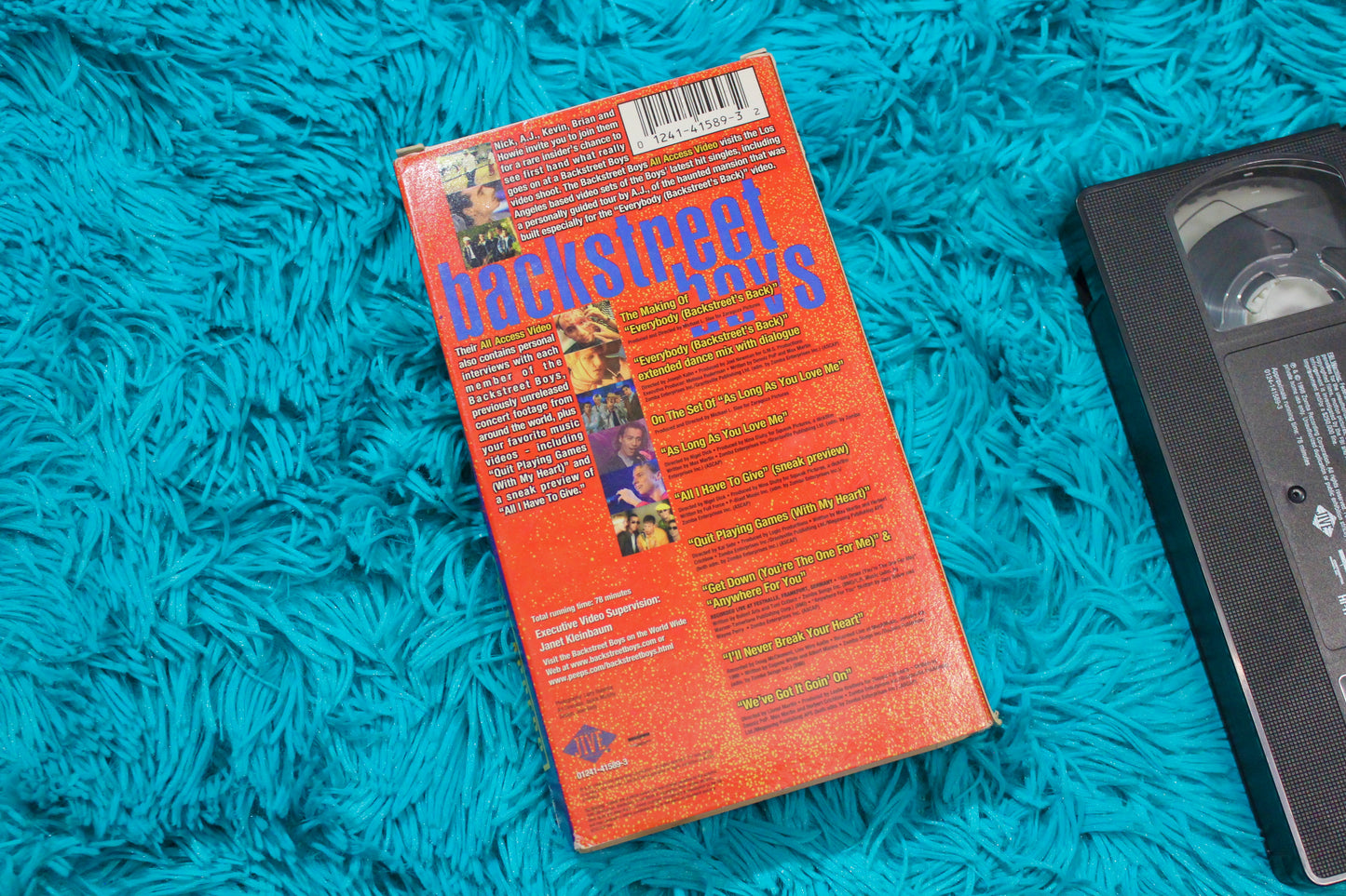 1998 Backstreet Boys ALL ACCCESS PASS VHS