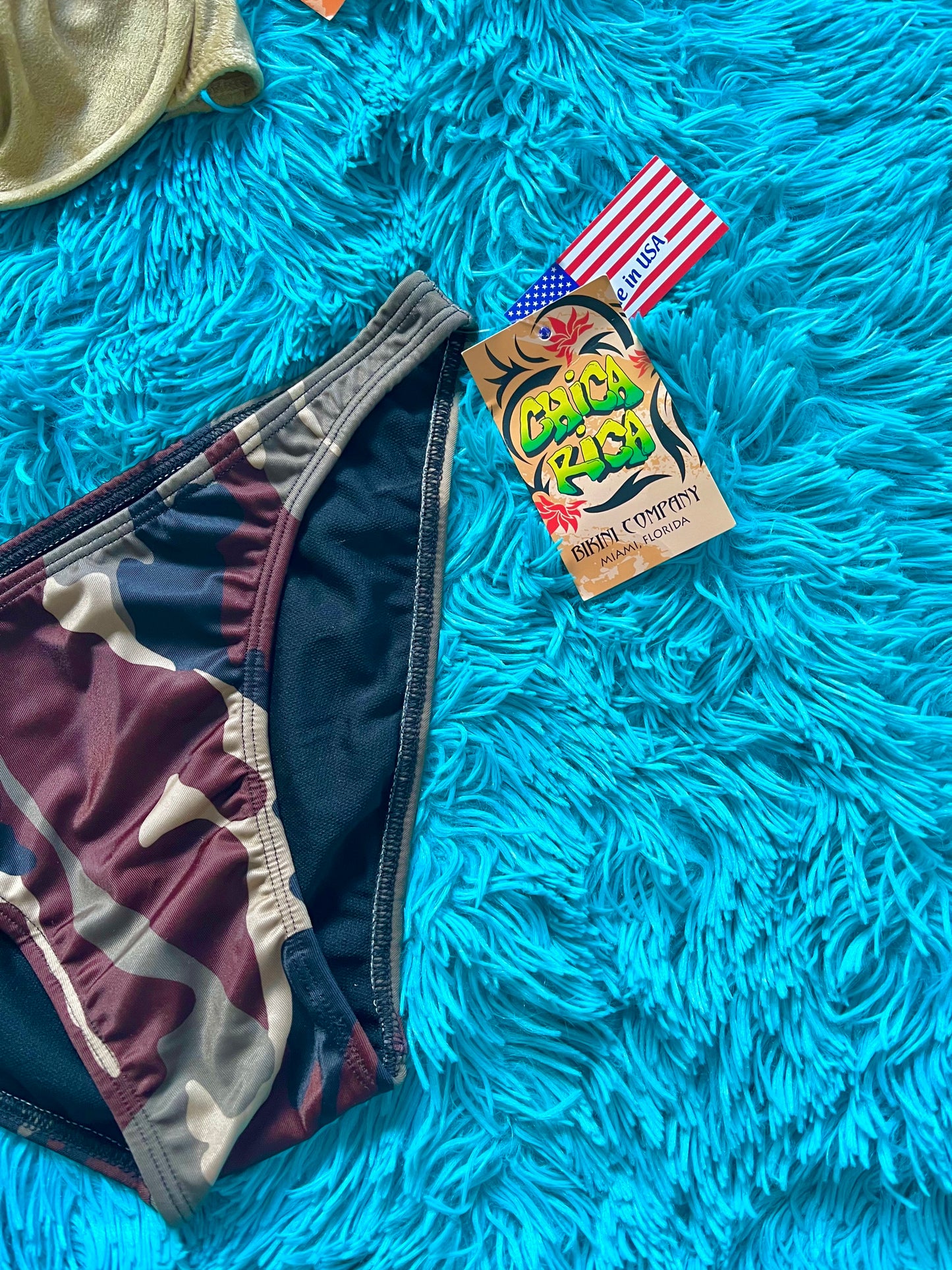 Deadstock Camouflage bikini
