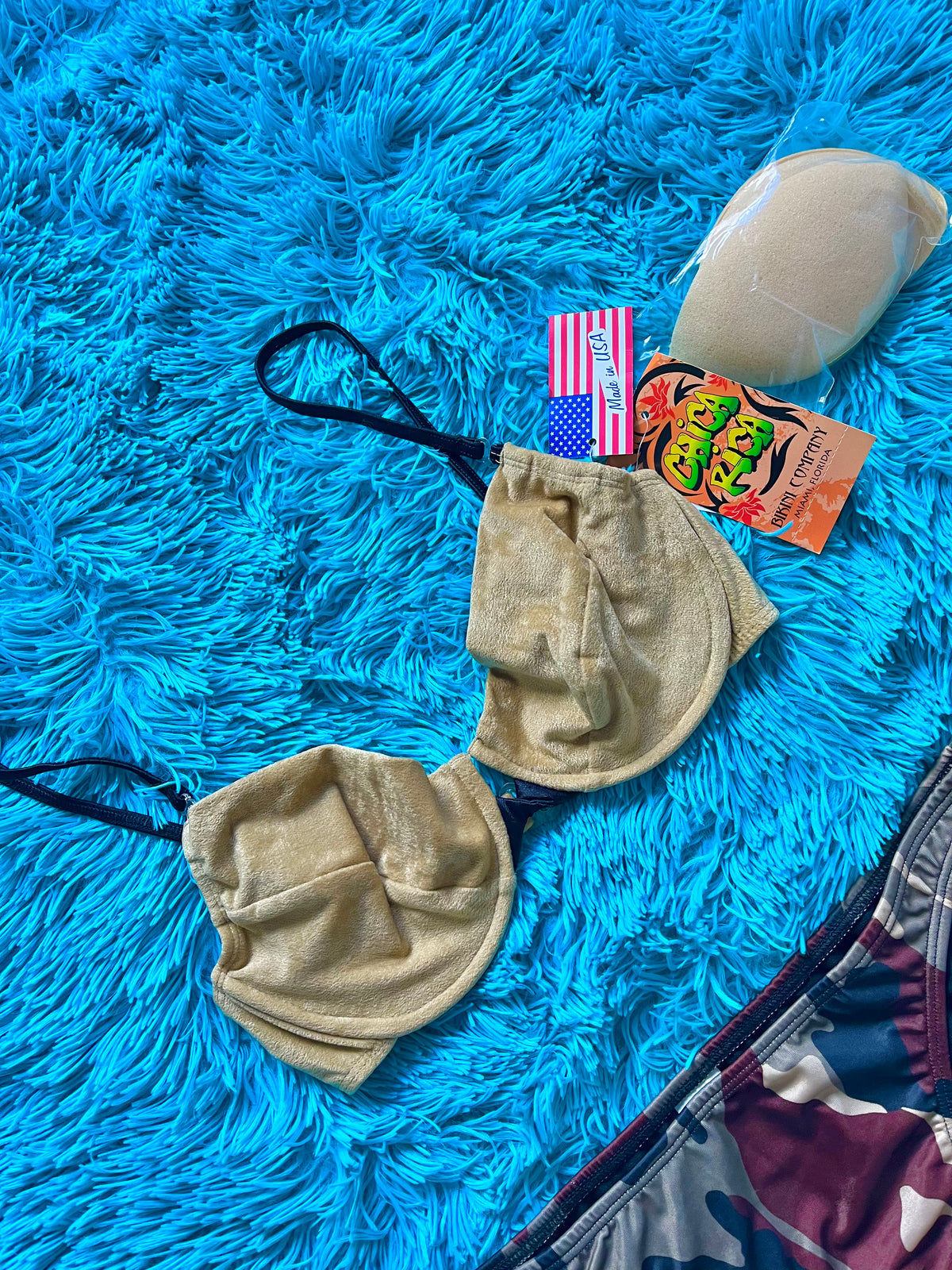 Deadstock Camouflage bikini