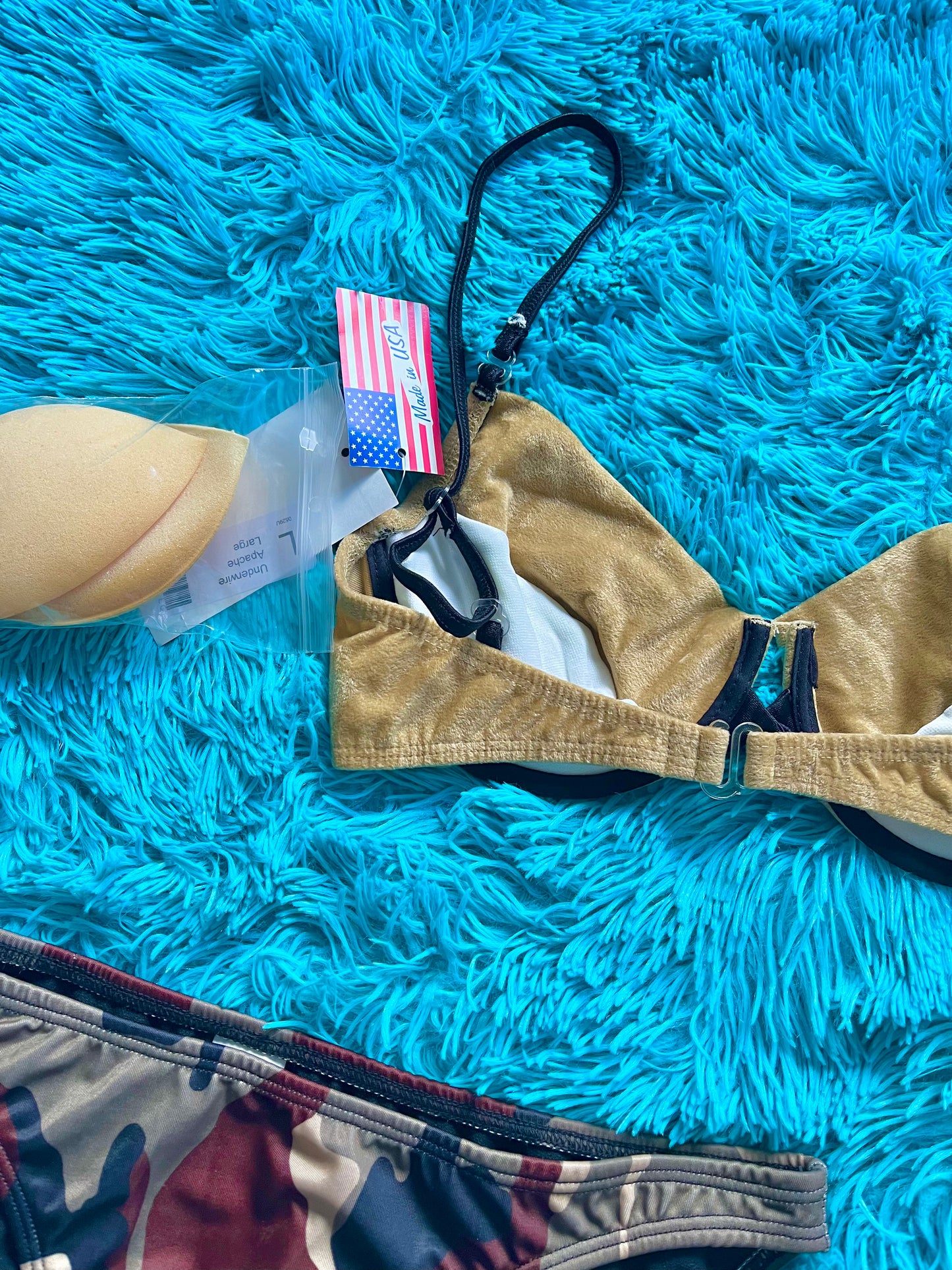 Deadstock Camouflage bikini