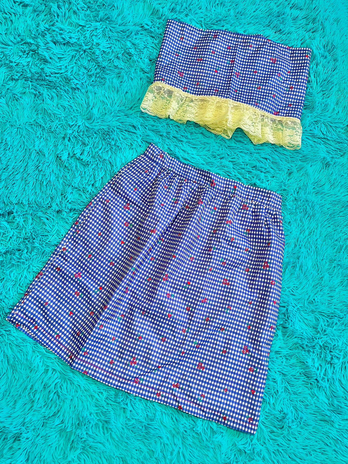 GV Reworked Gingham Set