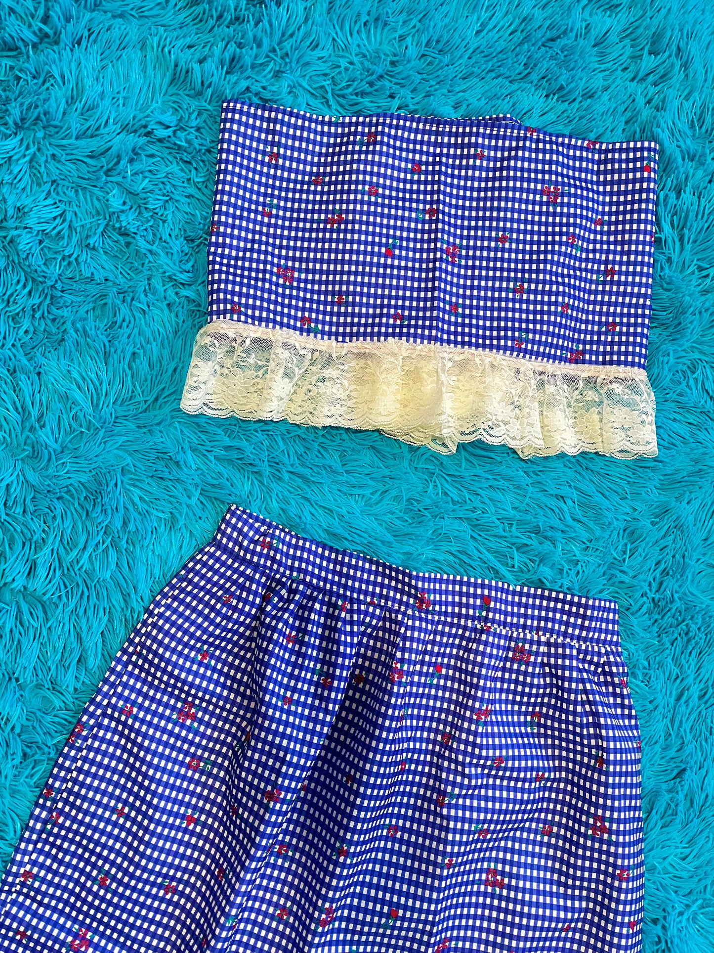 GV Reworked Gingham Set